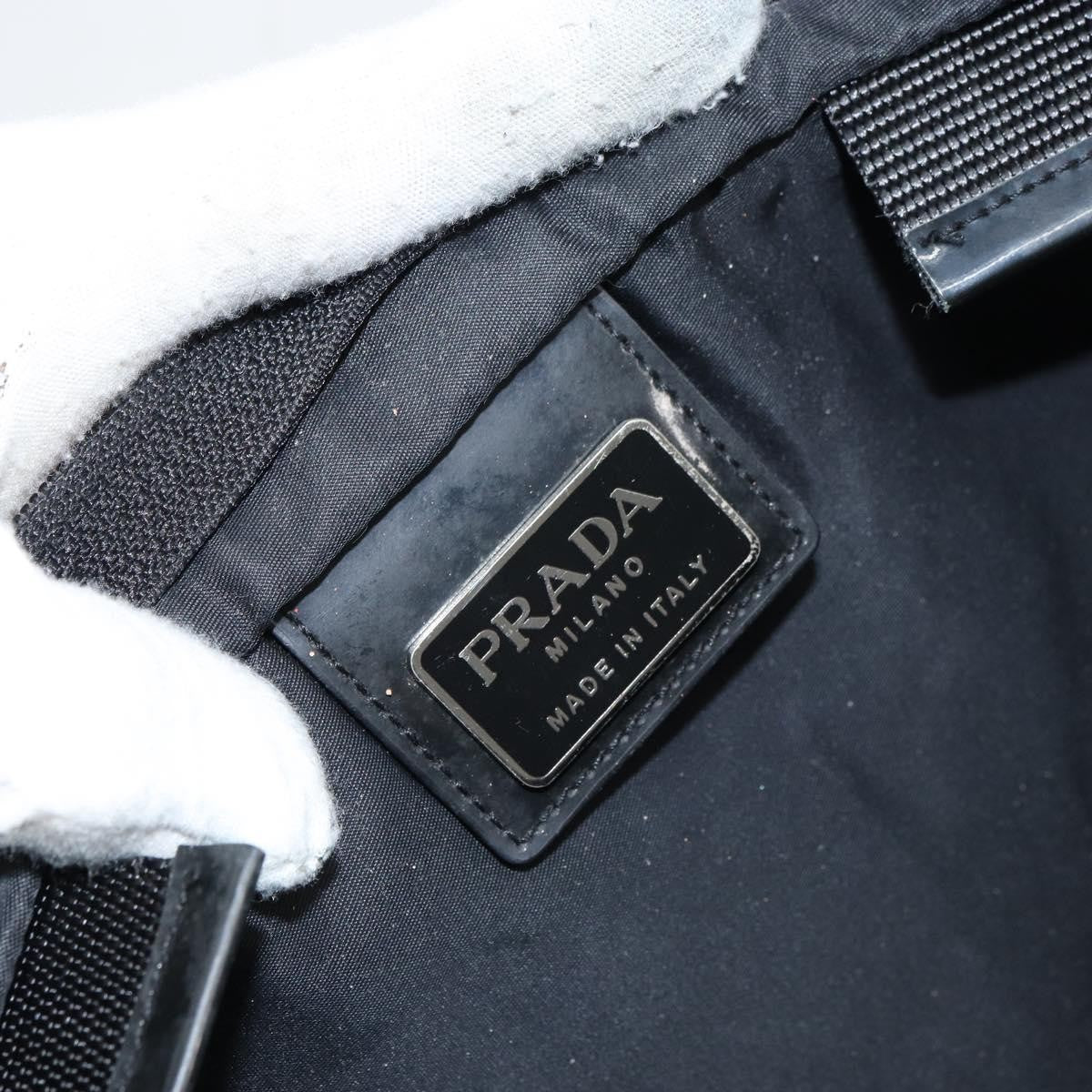 Prada Vintage Tote Tessuto, BLACK, NYLON, Tote bag
