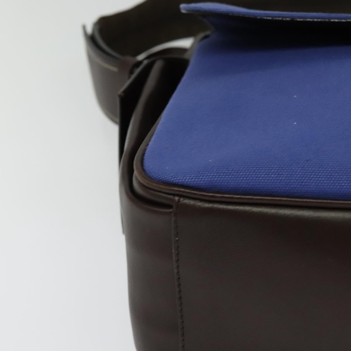 Prada Vintage Shoulder Bag Canvas, BLUE, CANVAS, Shoulder bag