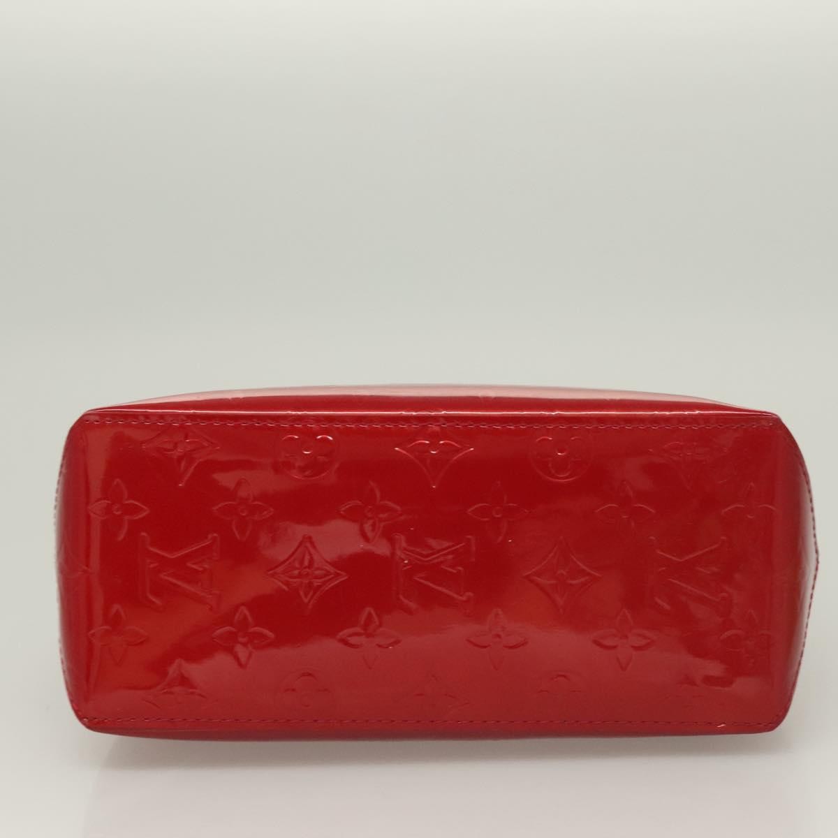 Louis Vuitton Reade Handbag Monogram Vernis, RED, PATENT_LEATHER, Handbag