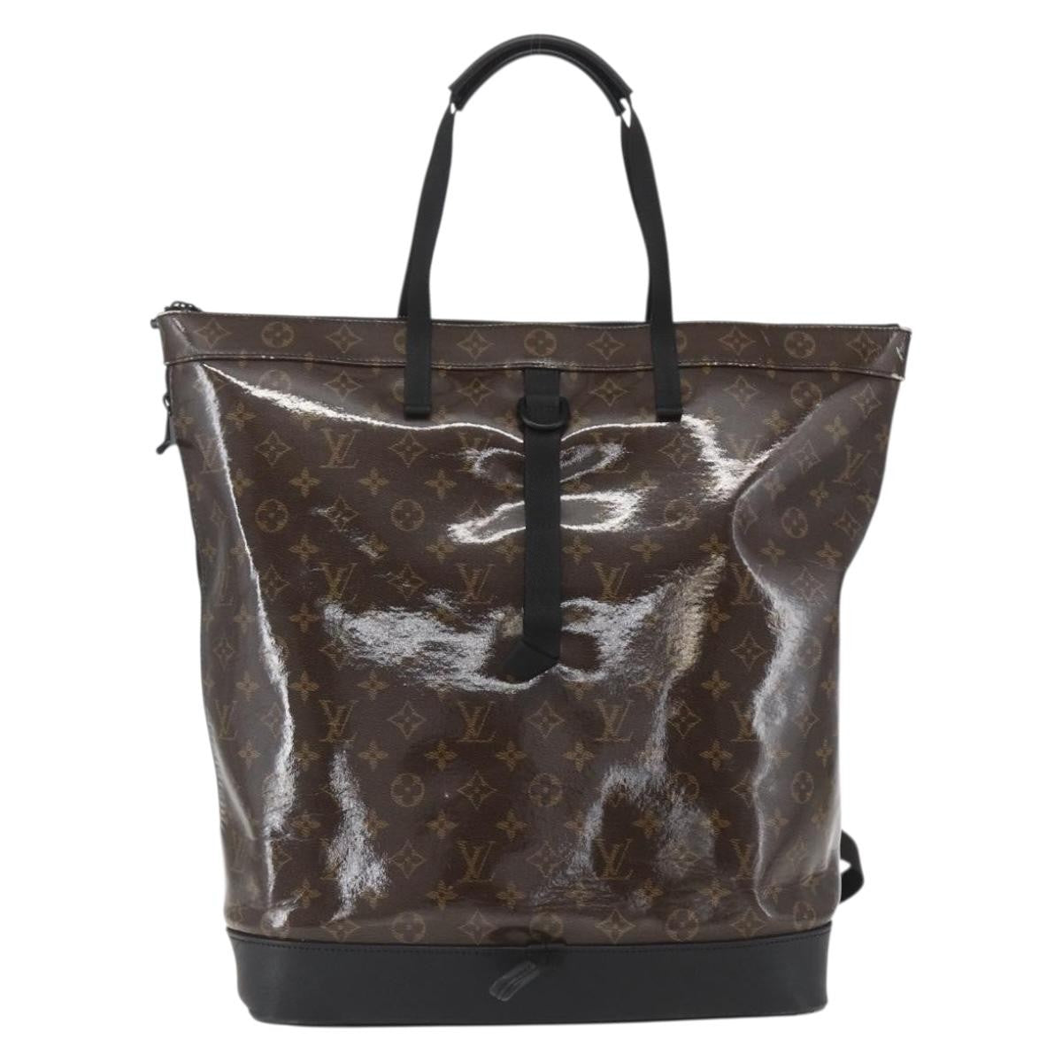 Louis Vuitton Zipped Tote Limited Edition Monogram Glaze Canvas, BROWN, CANVAS, Tote bag