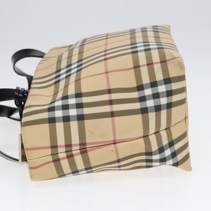 Burberry Nova Check Tote canvas check pattern, BEIGE, CANVAS, Tote bag