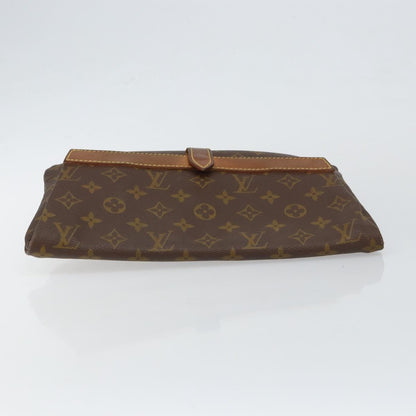Louis Vuitton Vintage Document Holder Monogram Canvas, BROWN, CANVAS, Clutche & pouche