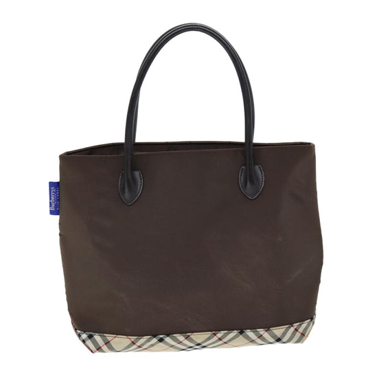 Burberry Nova Check Tote Nylon, BROWN, NYLON, Tote bag