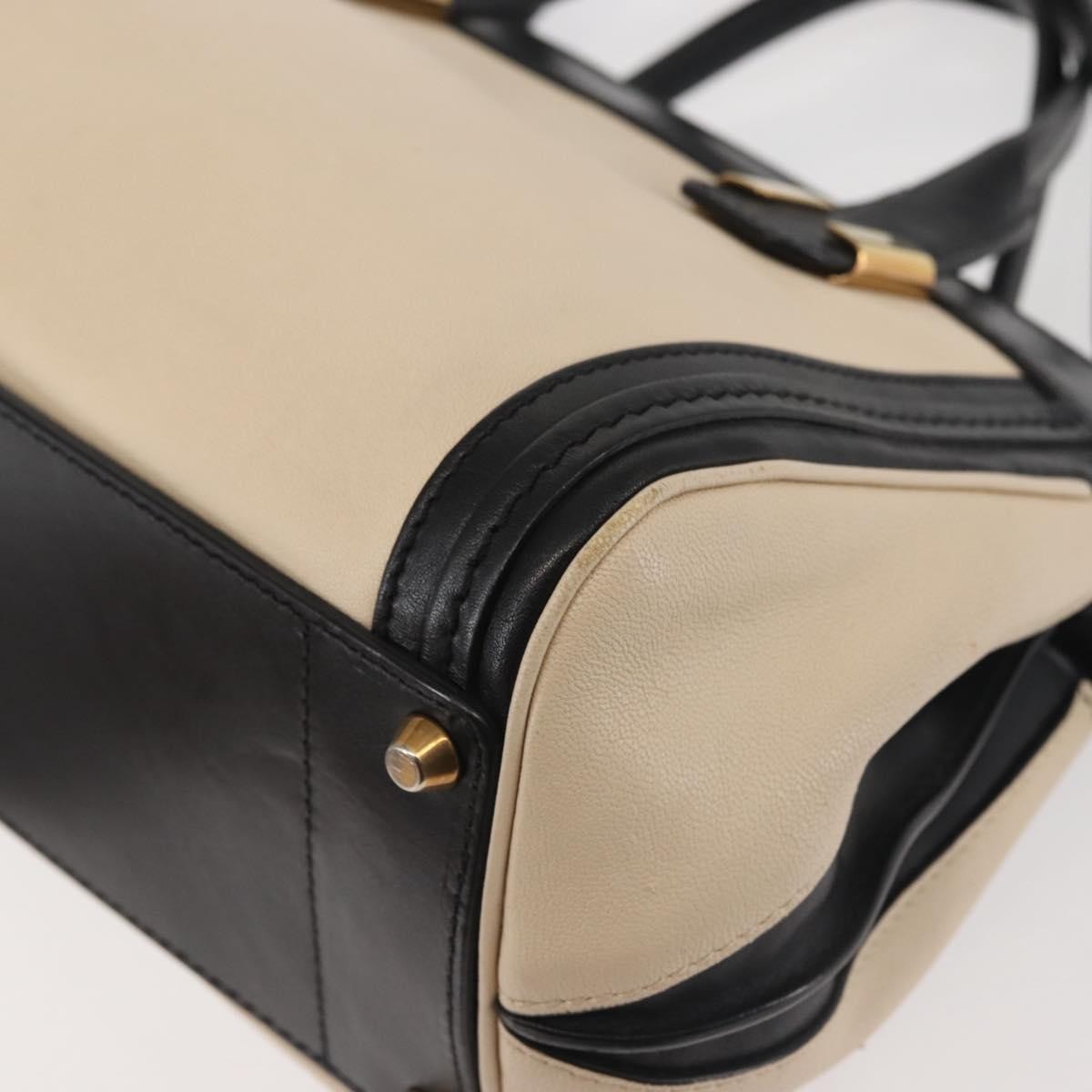 Chloe Alice Satchel Leather, BEIGE, LEATHER, Handbag