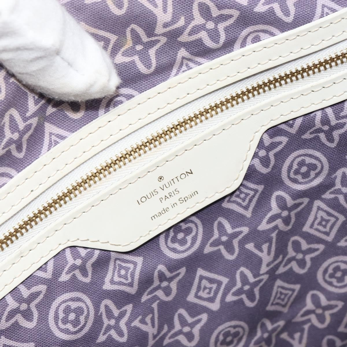 Louis Vuitton Tahitienne Cabas Canvas, PURPLE, CANVAS, Tote bag