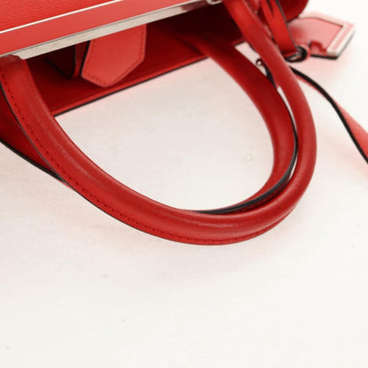 Fendi 2Jours Bag Leather, YELLOW, LEATHER, Handbag