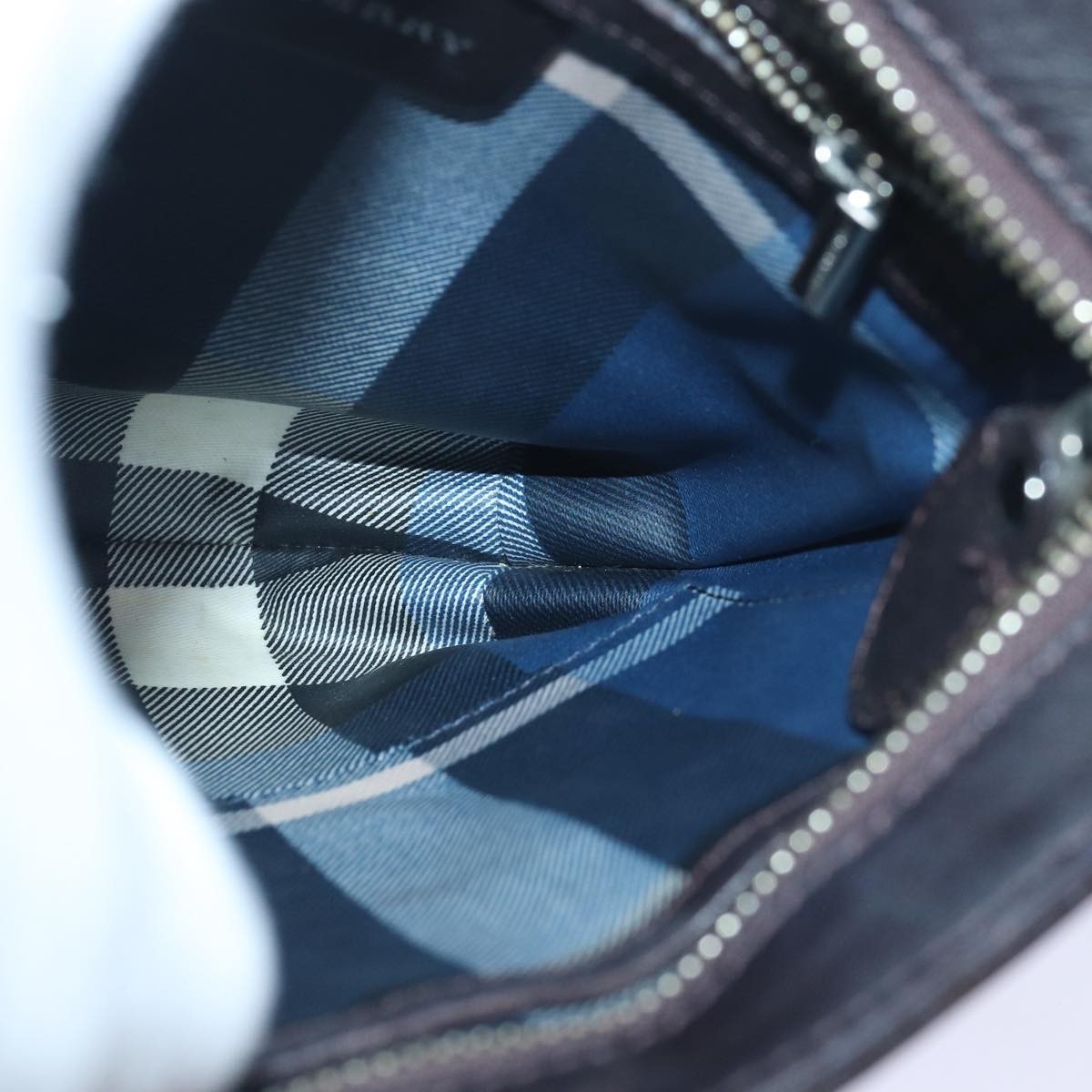 Burberry Vintage Shoulder Bag Leather, BEIGE, LEATHER, Shoulder bag