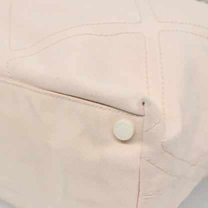 Chanel Vintage Cruise Line No.5 Tote Quilted Canvas, ECRU, CANVAS, Tote bag