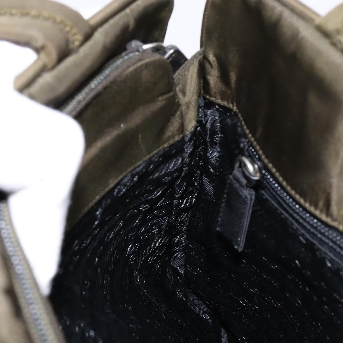 Prada Tote Vitello Daino Vitello Daino, GREEN, NYLON, Tote bag