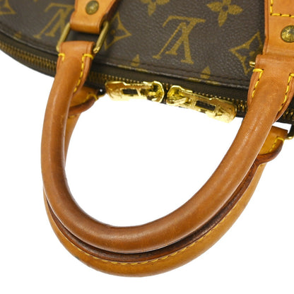 Louis Vuitton Alma Handbag Monogram Canvas, BROWN, CANVAS, Handbag
