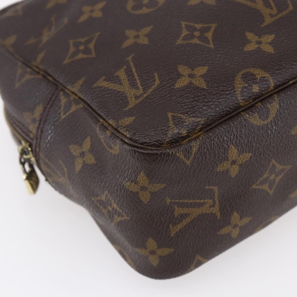 Louis Vuitton Trousse Toilette Monogram Canvas, BROWN, CANVAS, Clutche & pouche