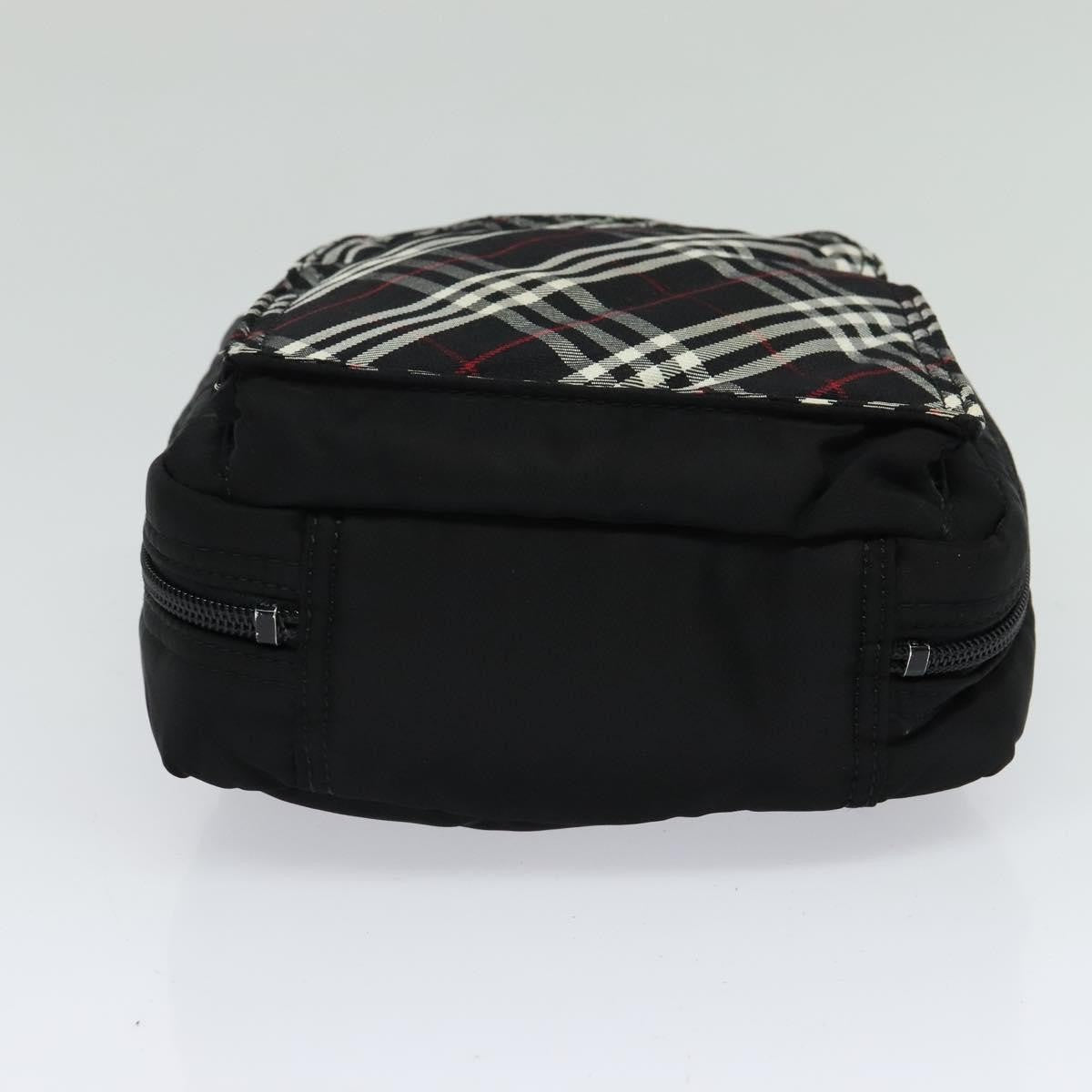 Burberry Nova check Black Label Nylon, Black, Nylon, Shoulder Bag