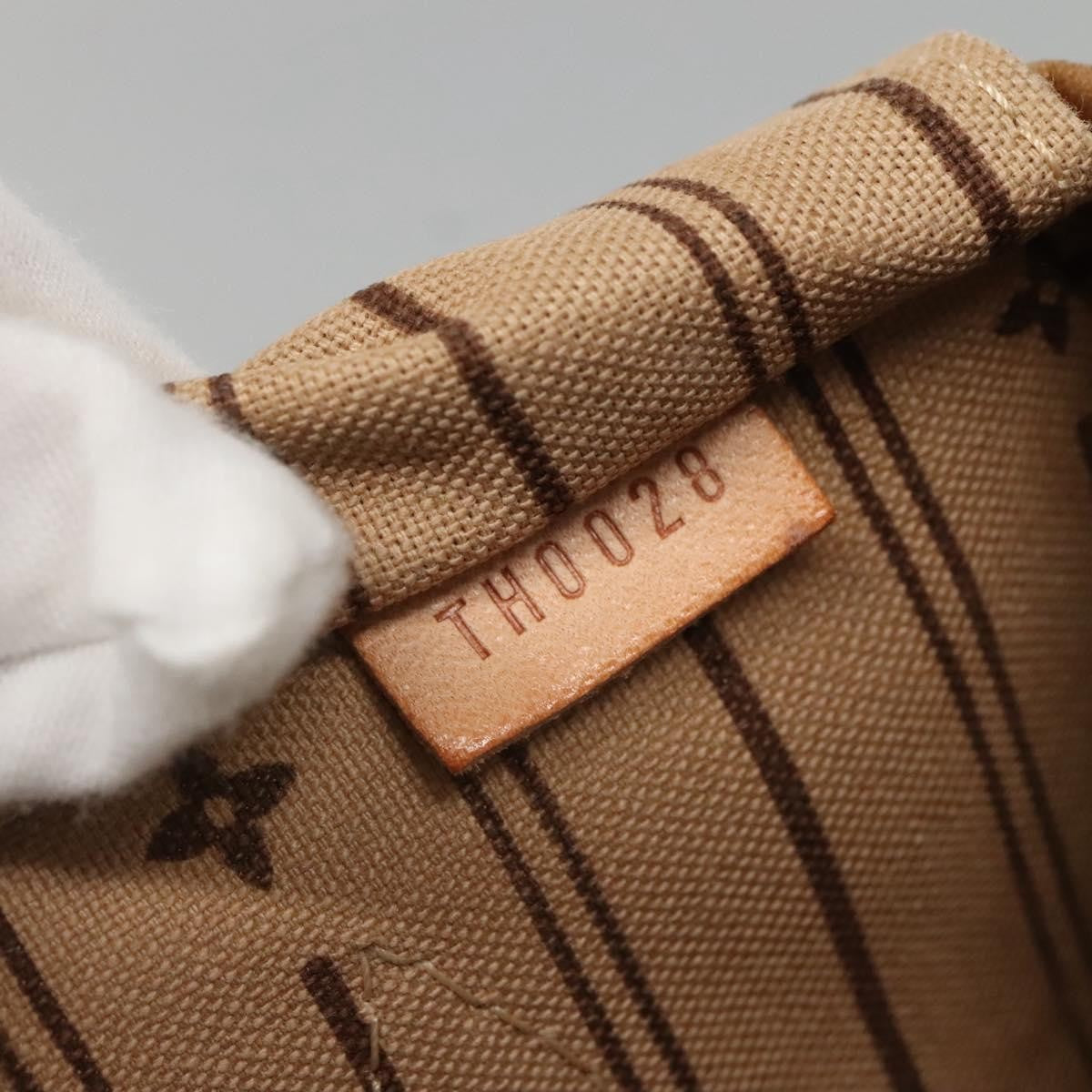 Louis Vuitton Neverfull Tote Monogram Canvas, BROWN, CANVAS, Tote bag