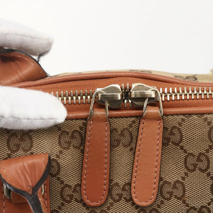 Gucci Vintage tote Canvas, BROWN, CANVAS, Tote bag