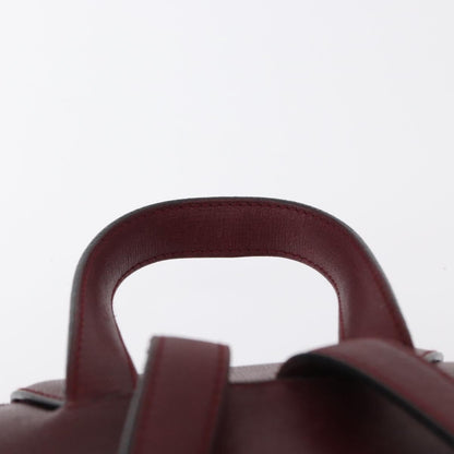cartier Happy birthday backpack Leather, BURGUNDY, LEATHER, Backpack