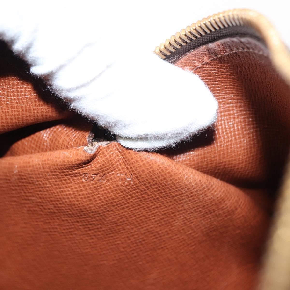 Louis Vuitton Papillon Handbag Monogram Canvas, BROWN, CANVAS, Handbag