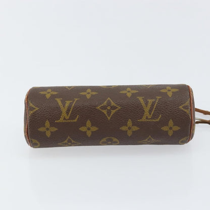 Louis Vuitton Papillon Pochette Monogram Canvas, BROWN, CANVAS, Clutche & pouche