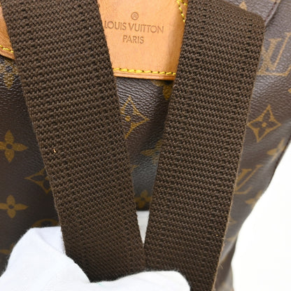 Louis Vuitton Vintage Montsouris Backpack Monogram Canvas, Brown, Canvas, Backpack
