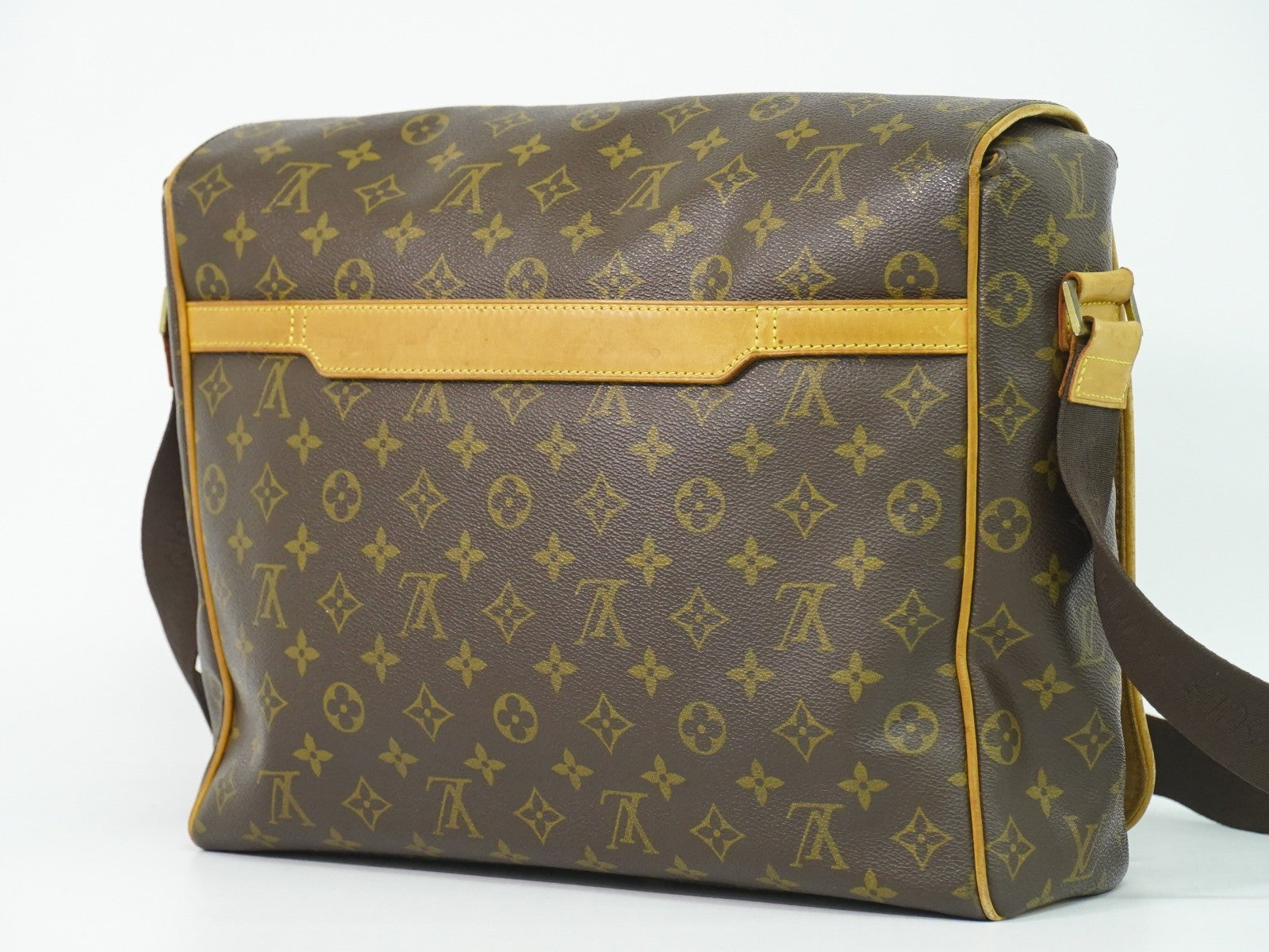 Louis Vuitton Abbesses Messenger Bag Monogram Canvas, Brown, Canvas, Shoulder Bag