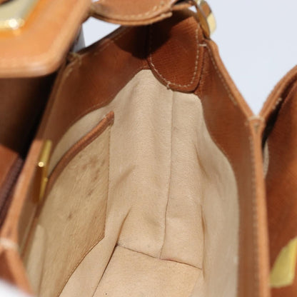 Gucci Vintage Shoulder Bag Leather, BROWN, LEATHER, Shoulder bag