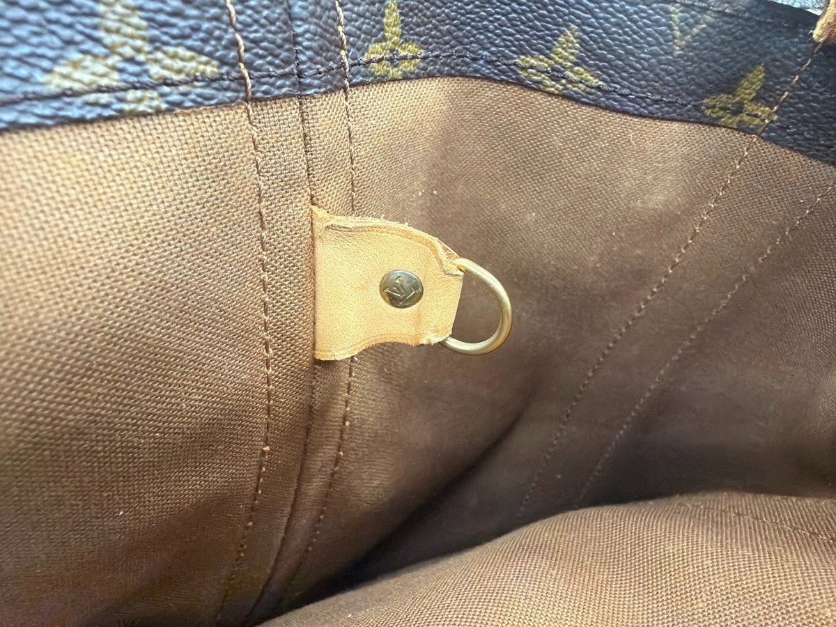 Louis Vuitton Randonnee Backpack Monogram Canvas, BROWN, CANVAS, Shoulder bag