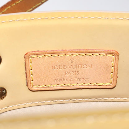 Louis Vuitton Reade Handbag Monogram Vernis, BEIGE, PATENT_LEATHER, Handbag