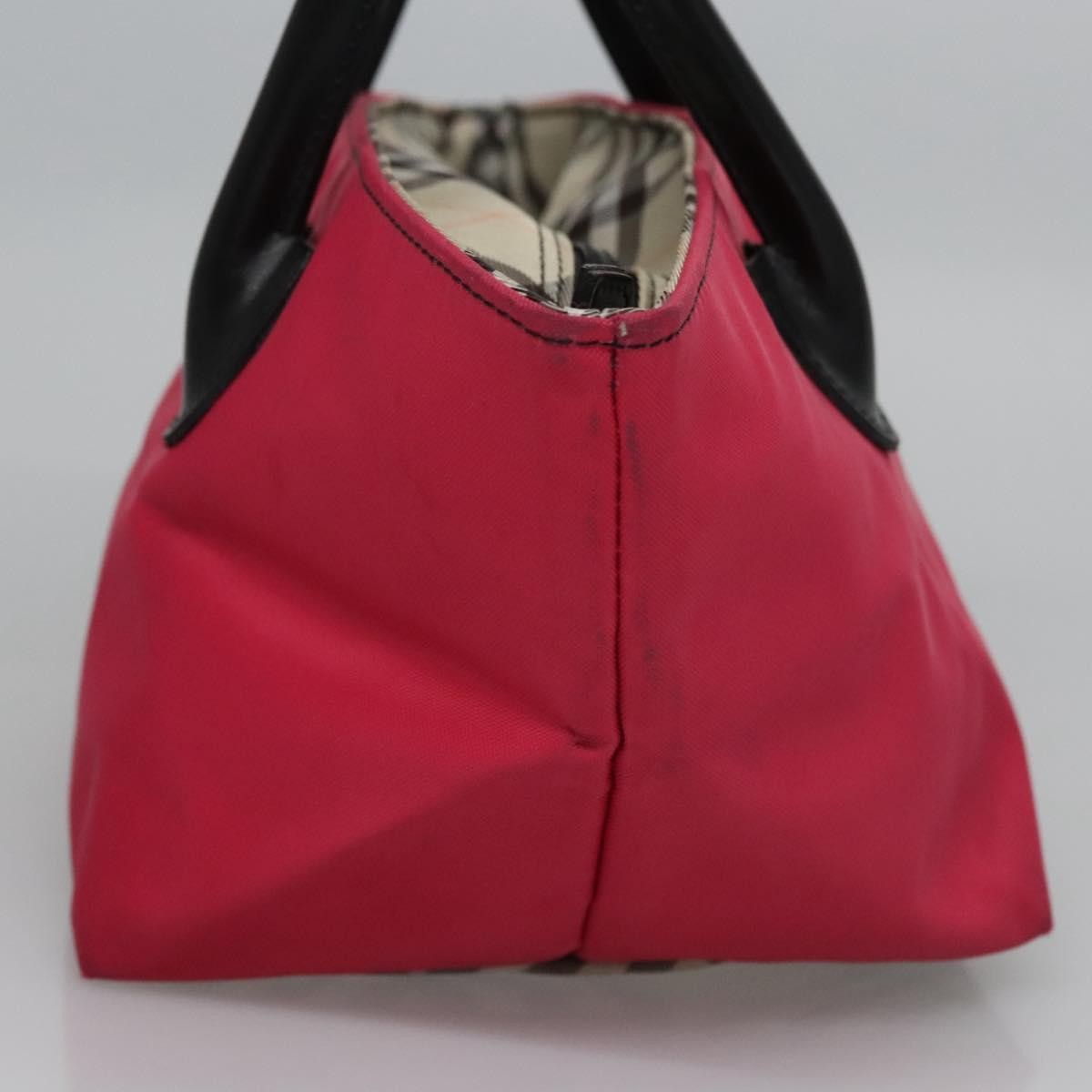 Burberry Nova Check Tote Nylon, PINK, NYLON, Tote bag