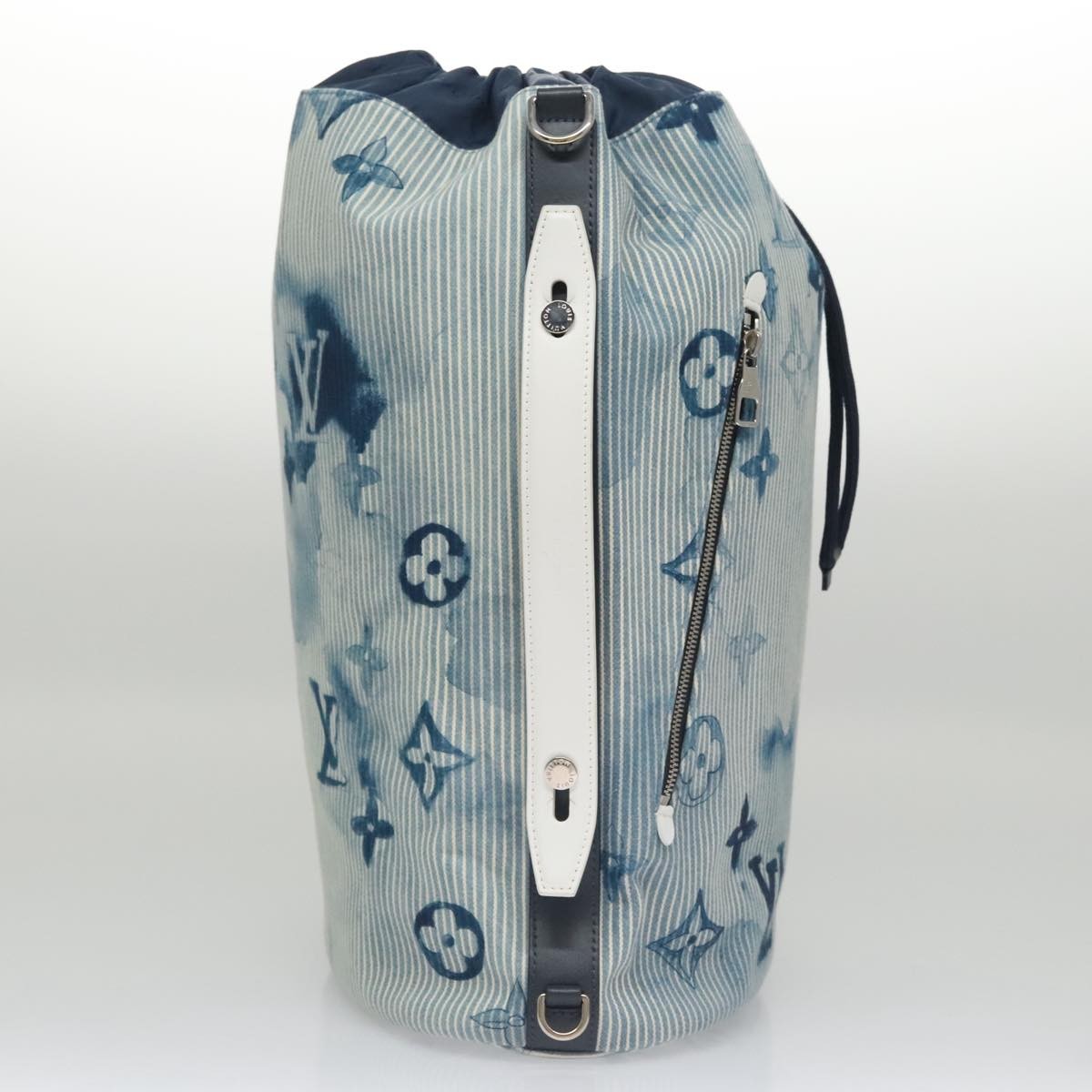 Louis Vuitton Sakmaran GM Canvas, BLUE, CANVAS, Shoulder bag