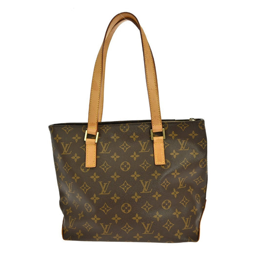 Louis Vuitton Cabas Piano Monogram Canvas, BROWN, CANVAS, Tote bag