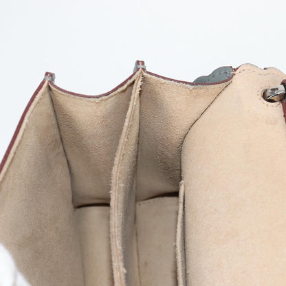 Fendi Kan I Bag Leather, GRAY, LEATHER, Handbag