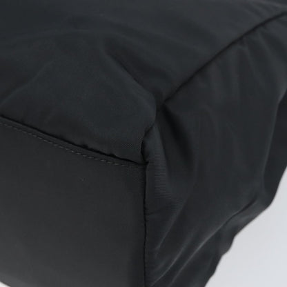 Prada Vintage Tote Nylon, BLACK, NYLON, Tote bag