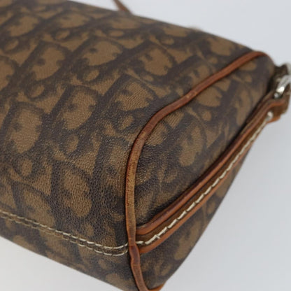 Christian Dior Trotter shoulder bag Canvas, BROWN, PVC, Shoulder bag