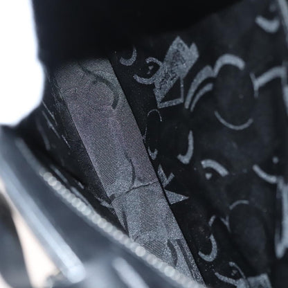 Salvatore Ferragamo Gancini handbag Leather, BLACK, LEATHER, Handbag