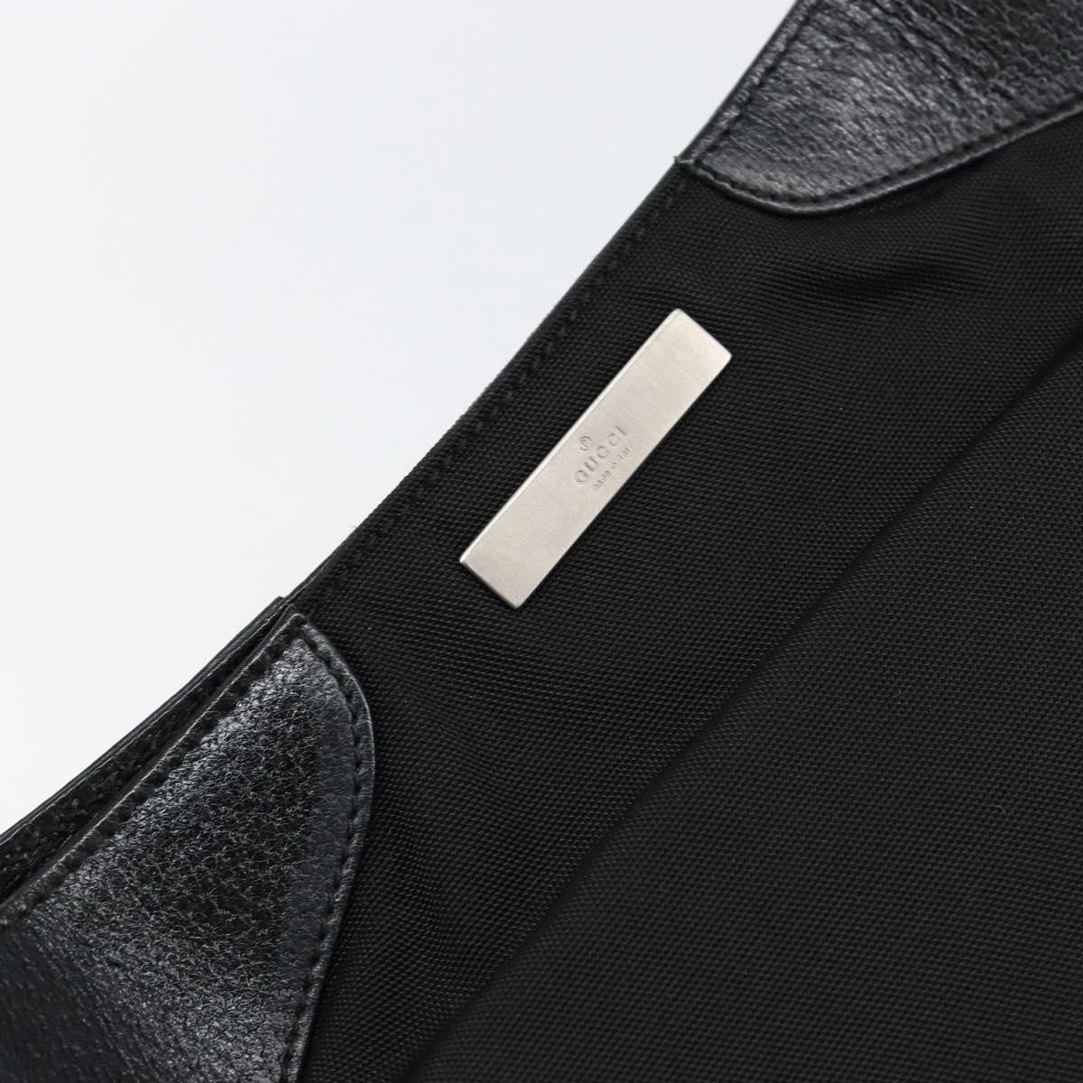 Gucci Vintage Shoulder Bag Nylon, BLACK, NYLON, Shoulder bag