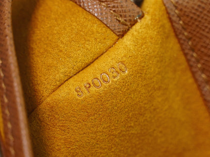 Louis Vuitton Musette Tango Handbag Monogram Canvas, BROWN, CANVAS, Shoulder bag