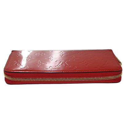Louis Vuitton Zippy Wallet NM Monogram Patent, RED, PATENT_LEATHER, Wallets