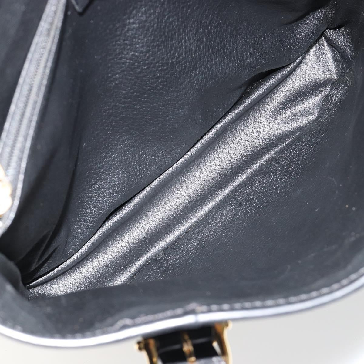 Celine Vintage Macadam Tote bag Canvas, Black, Canvas, Tote Bag