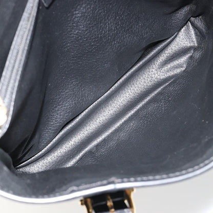Celine Vintage Macadam Tote bag Canvas, Black, Canvas, Tote Bag