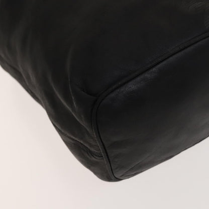 Loewe Vintage Shoulder Bag Leather, BLACK, LEATHER, Shoulder bag