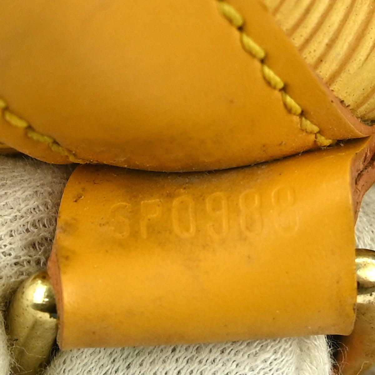 Louis Vuitton Noe Handbag Epi Leather, YELLOW, LEATHER, Shoulder bag