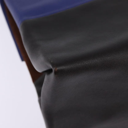 Celine All Soft Bag Leather, BLUE, LEATHER, Handbag