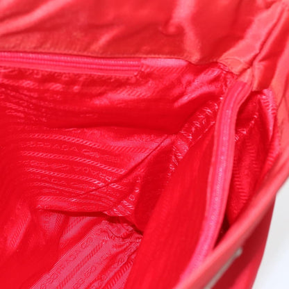 Prada Vintage Zip Tote Tessuto, RED, NYLON, Tote bag