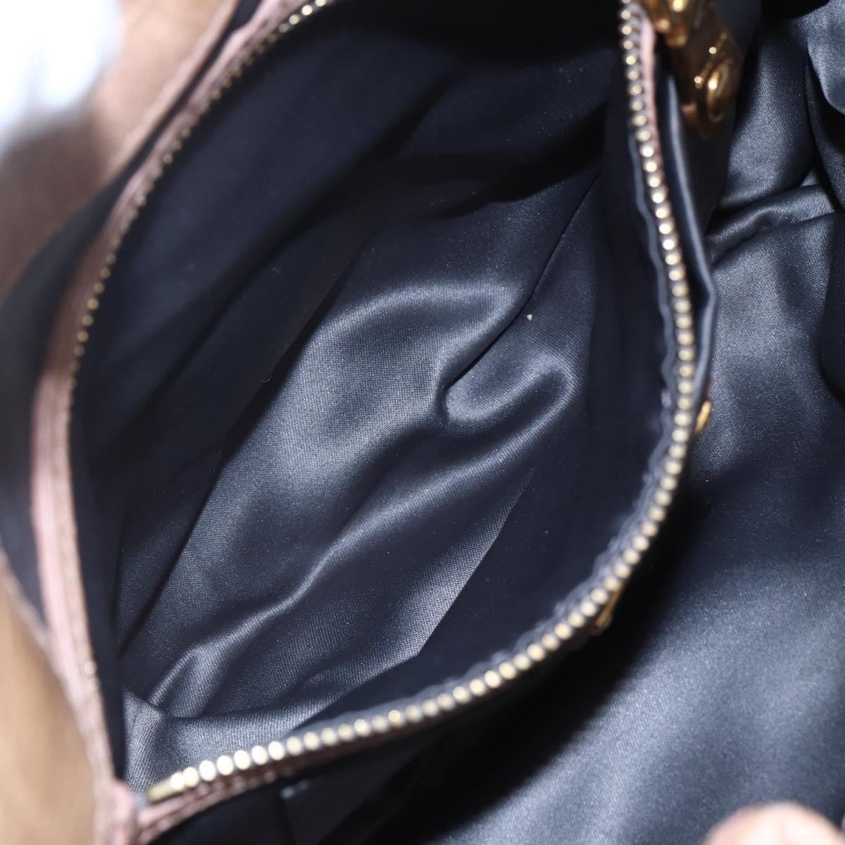 Miu Miu Coffer Satchel Matelasse Leather, PINK, LEATHER, Handbag