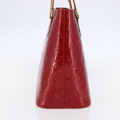 Louis Vuitton Houston Handbag Monogram Vernis, RED, PATENT_LEATHER, Handbag