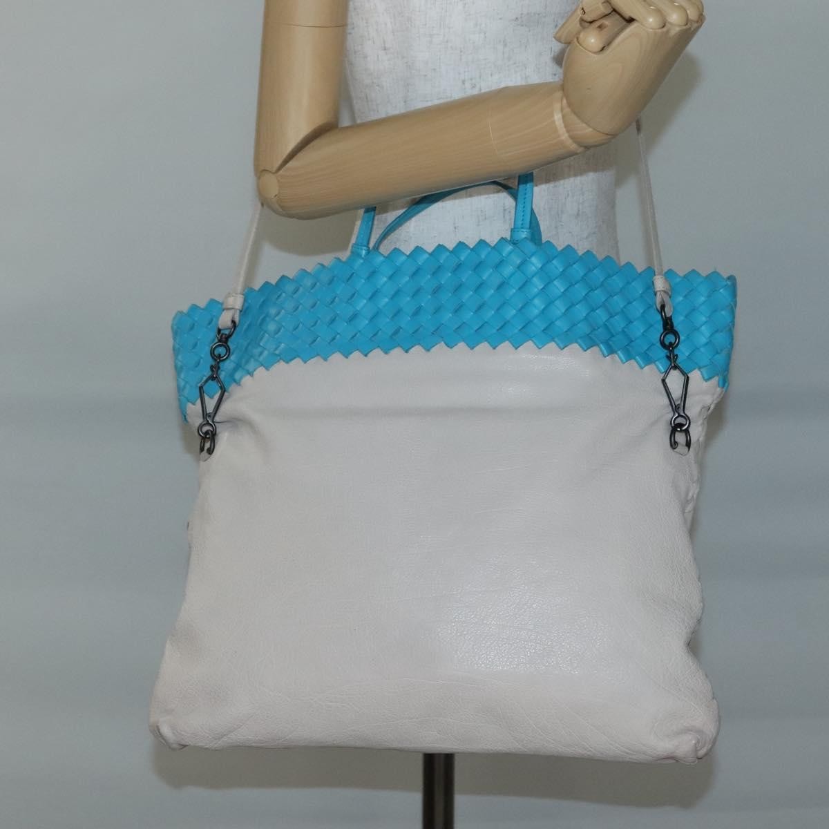 Bottega Veneta Open Tote Canvas with Intrecciomirage Leather, BEIGE, LEATHER, Tote bag