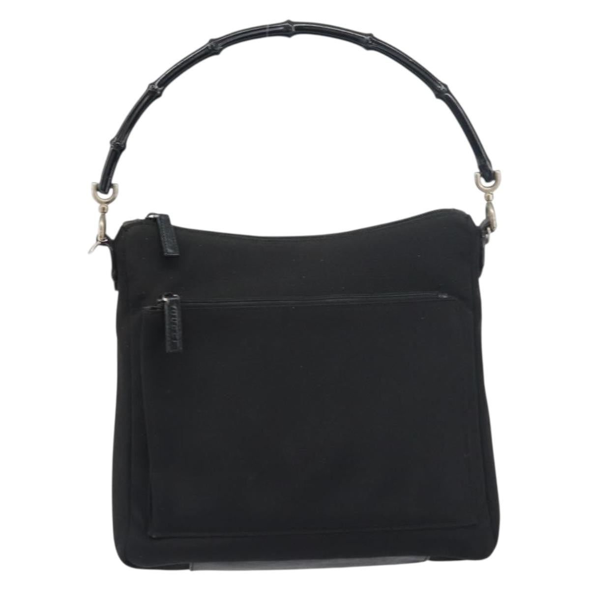 Gucci Vintage Shoulder Bag Nylon, BLACK, NYLON, Shoulder bag