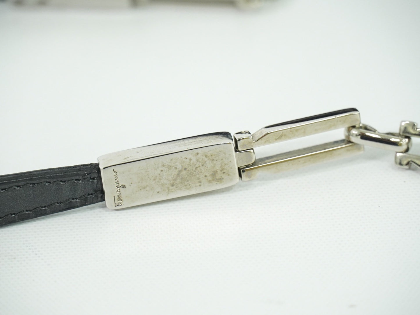 Salvatore Ferragamo Shoulder Bag Leather, BLACK, LEATHER, Shoulder bag