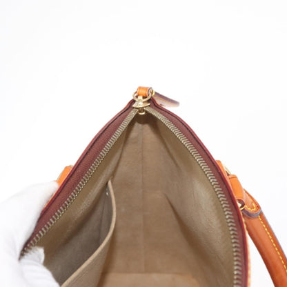 Louis Vuitton Lockit Handbag Nomade Leather, BROWN, LEATHER, Handbag