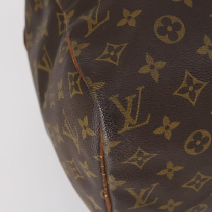Louis Vuitton Sac Souple Handbag Monogram Canvas, BROWN, CANVAS, Travel bag