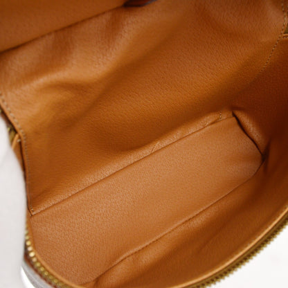 Celine Macadam Vanity Bag Canvas, BROWN, CANVAS, Handbag